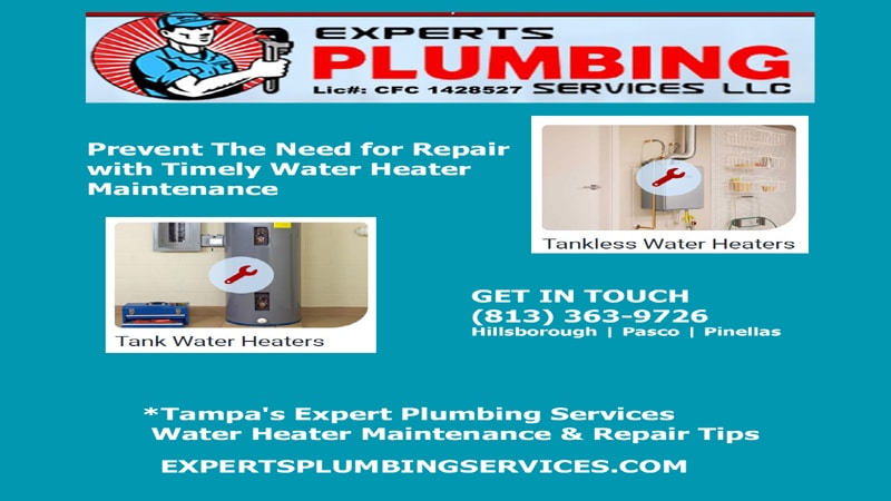 Hot water heater services Tampa FL