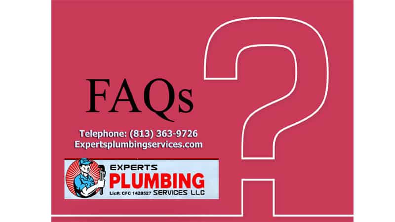 Plumbers Tampa FL - FAQs, Experts Pluming Services